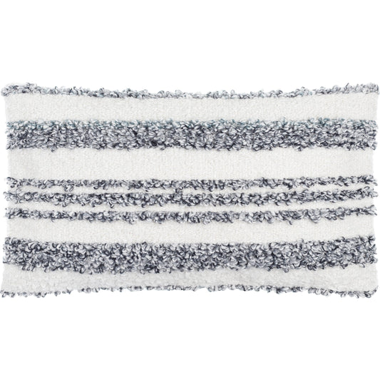 Boculette Pillow - 496394 by Surya. Made from front: 100% polyester, back: 100% cotton in a modern style.