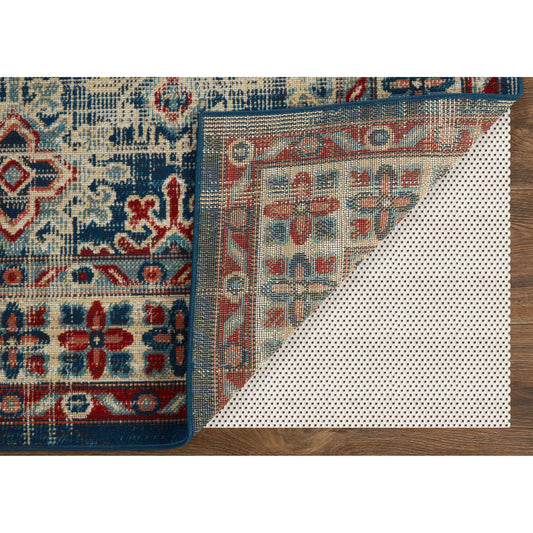Nolan Transitional Oriental Rug - 39CAF by Feizy in blue, red, ivory. Made from polypropylene in a unique style.