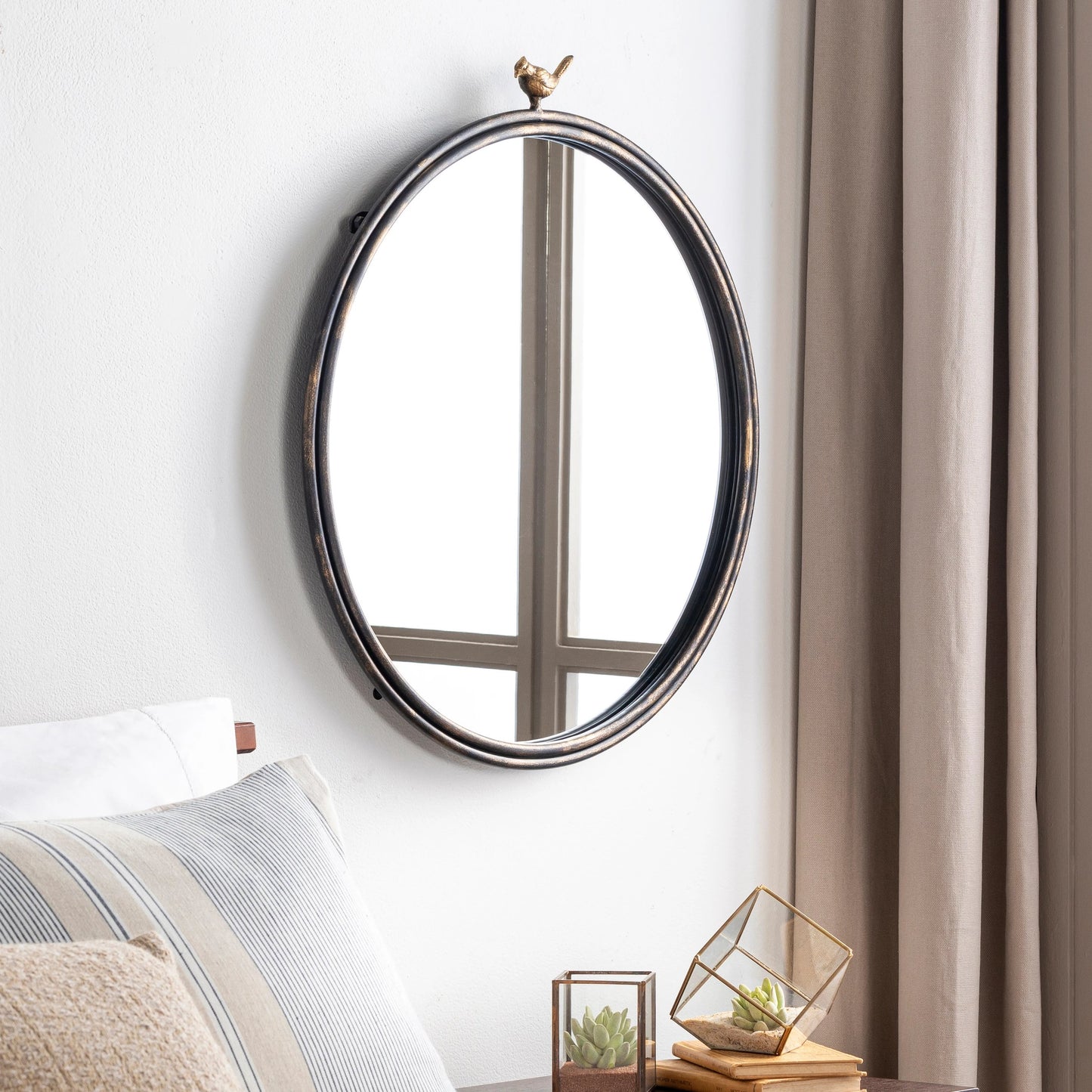 002 SI-1877747 | Lifestyle | Birdsong - 27414 by Livabliss in black, gold and powder coated. Made from metal, manufactured wood in a cottage & farmhouse style.