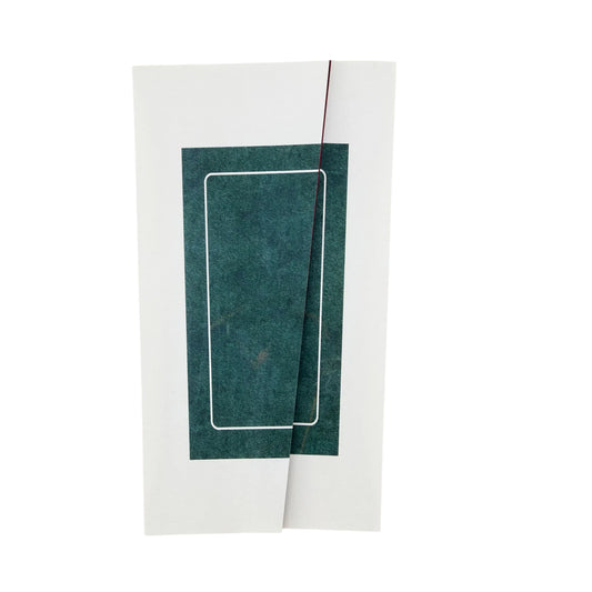 001 SI-2528235 | Primary Silo | Between I Framed Art by Surya in dark green and distressed, matte. Made from canvas, polystyrene in a unique style.