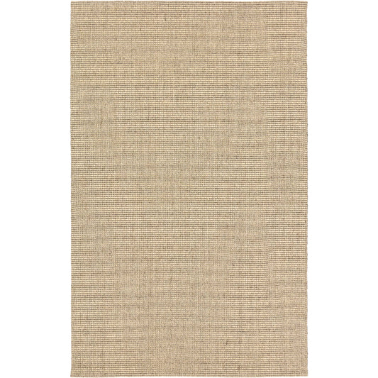 Bahan BHN02 Rug by Jaipur Living in tan. Made from 100% sisal in a unique style.