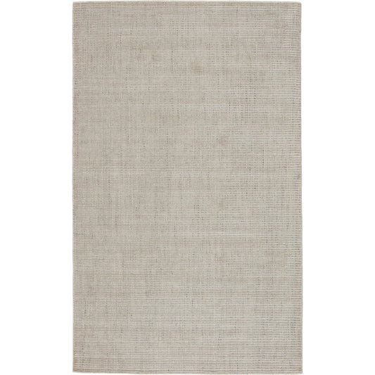 Basis BI29 Rug by Jaipur Living in gray, light taupe. Made from 60% wool 40% viscose in a unique style.