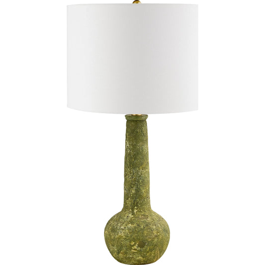 001 SI-2380072 | Primary Silo | Beraliya Tall Accent Table Lamp by Surya in hand painted. Made from ceramic, linen, polyester, iron in a modern style.