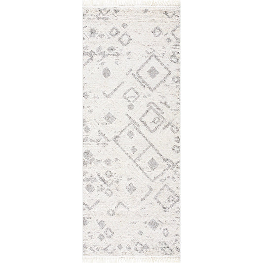 Berlin 494673 Rug by Livabliss in ivory, black. Made from polypropylene, polyester in a unique style.