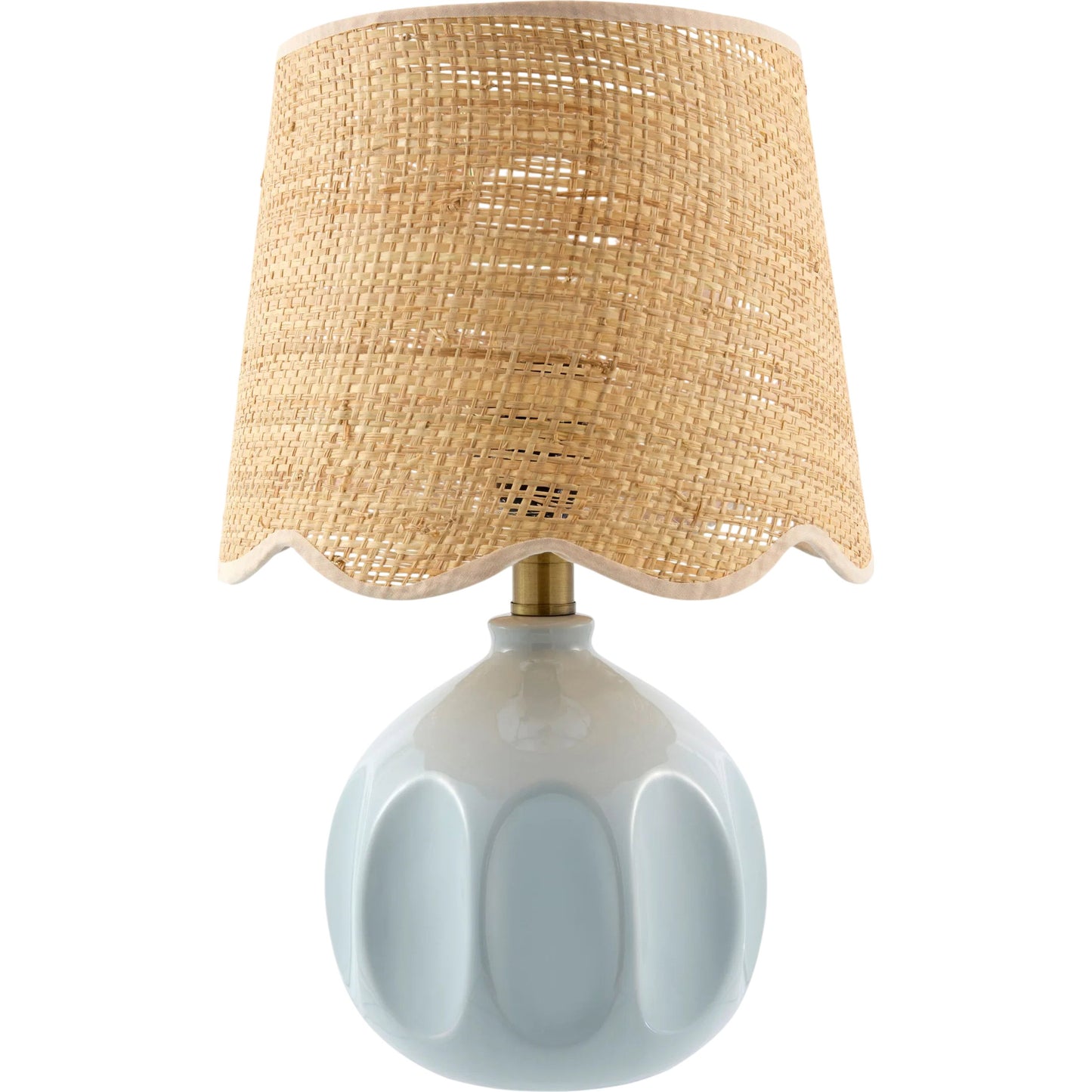 004 SI-2631647 | Primary Silo | Bellune Accent Table Lamp by Livabliss in plated, glazed. Made from ceramic, jute, polyester, iron in a unique style.
