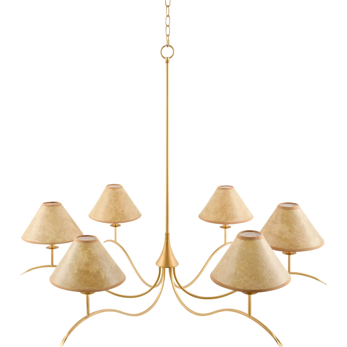 000 SI-2459552 | Primary Silo | Belvedere Chandelier by Surya in white, light gray, black, gold and painted. Made from iron, leather, polyester in a unique style.