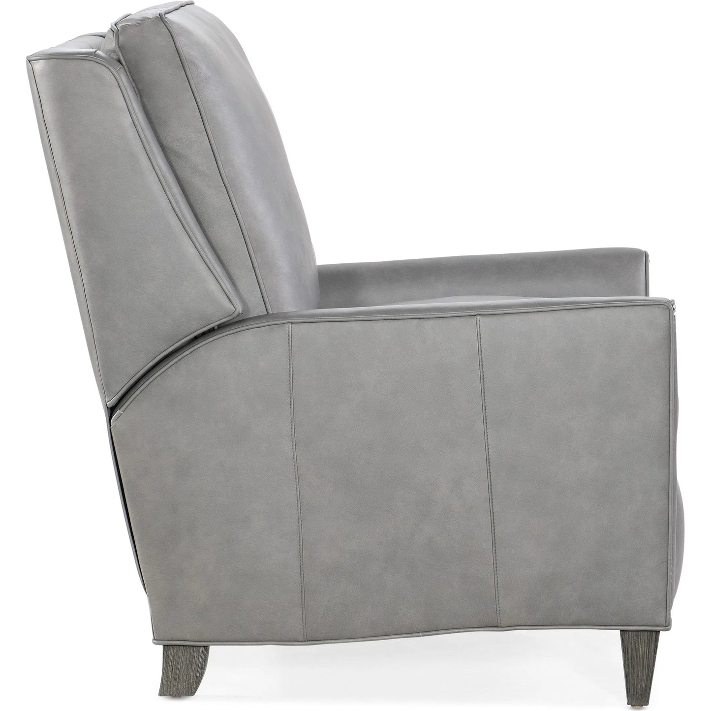 006 SI-2379447 | Additional Silo | Christopher Recliner by Bradington-Young by Hooker Furniture in stone. Made from leather in a unique style.