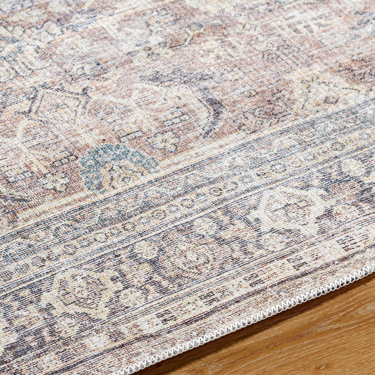 008 SI-2167884,SI-2167885,SI-2167886,SI-2167887,SI-2167888,SI-2167889 | Closeup | Darling Rug - 527090 by Becki Owens x Livabliss in light silver, warm grey, metallic - silver. Made from polyester in a unique style.
