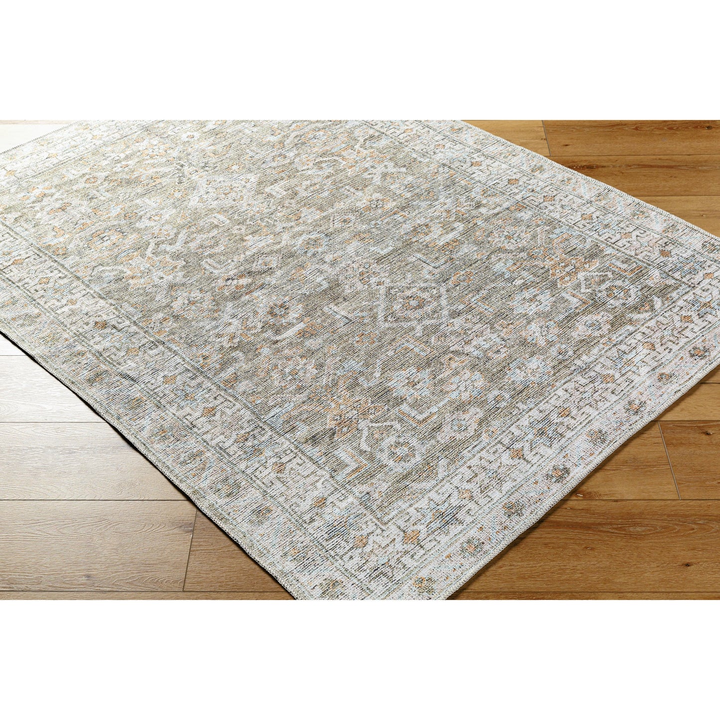 005 SI-2167890,SI-2167891,SI-2167892,SI-2167893,SI-2167894,SI-2167895 | Closeup | Darling Rug - 527923 by Becki Owens x Livabliss in sterling grey, metallic - silver, light silver, prairie dust, grey, khaki. Made from polyester in a unique style.