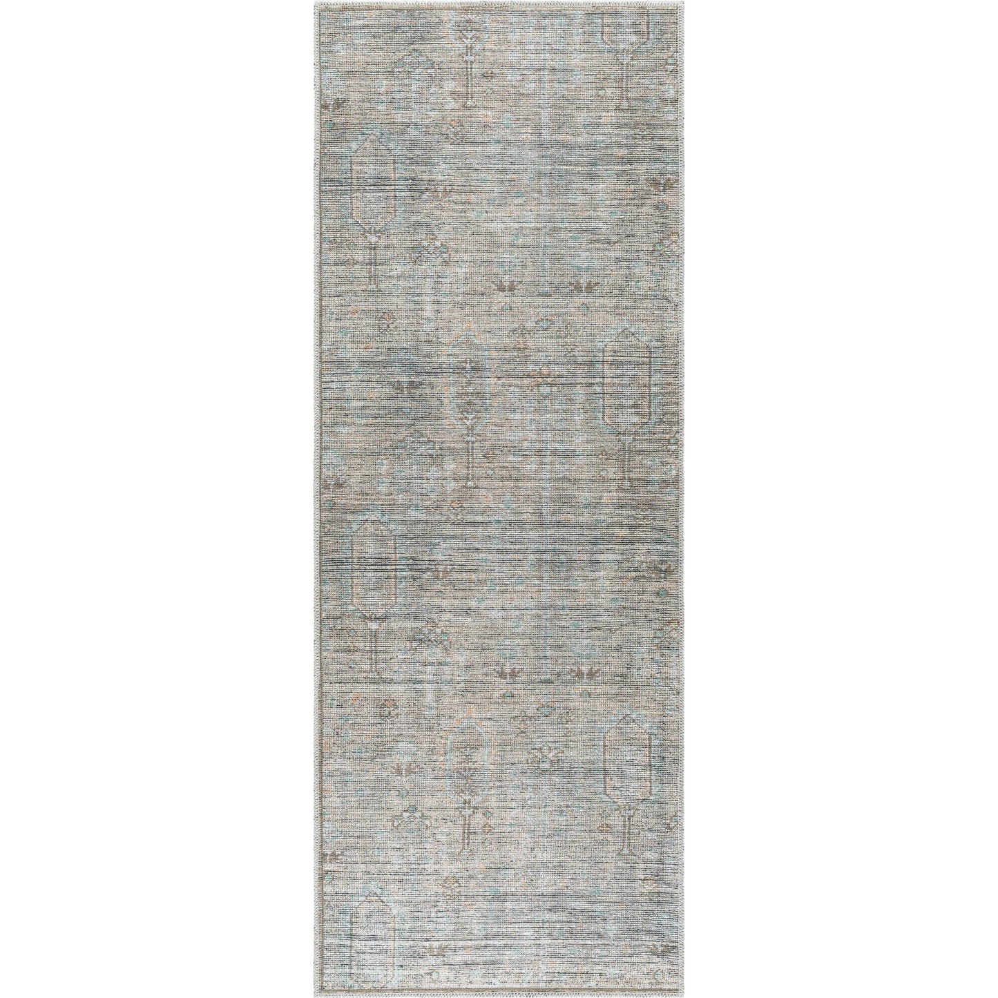 002 SI-2167897 | Primary Silo | Darling Rug - 527931 by Becki Owens x Livabliss in metallic - silver, grey, prairie dust, sterling grey. Made from polyester in a unique style.