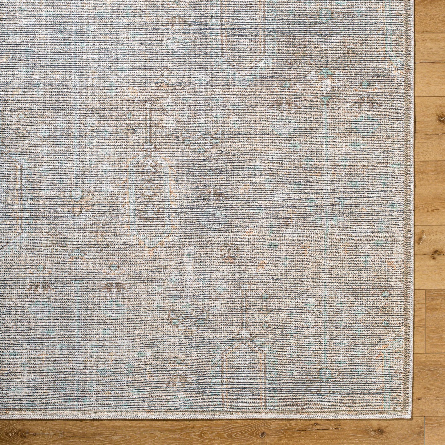 009 SI-2167896,SI-2167897,SI-2167898,SI-2167899,SI-2167900,SI-2167901 | Closeup | Darling Rug - 527931 by Becki Owens x Livabliss in metallic - silver, grey, prairie dust, sterling grey. Made from polyester in a unique style.