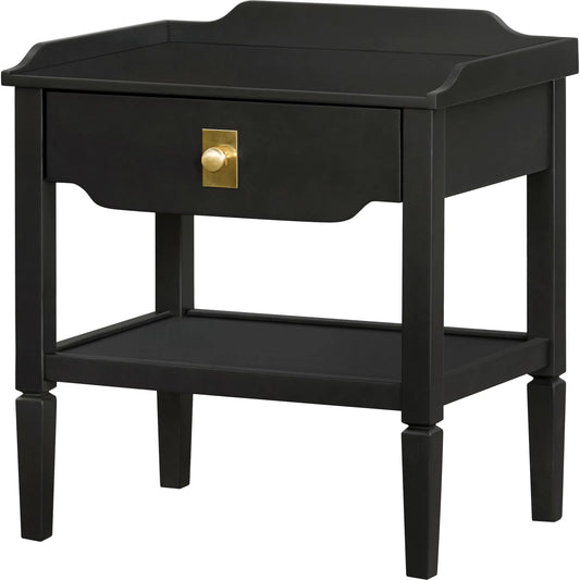 Doheny End Table by Becki Owens x Livabliss in painted. Made from mdf, rubber wood in a modern style.