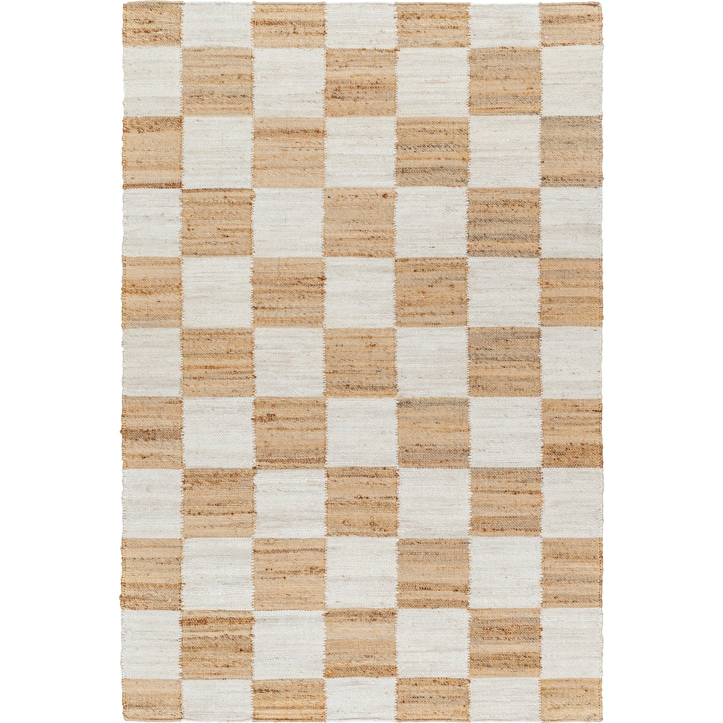 001 SI-2132131,SI-2132132,SI-2132133,SI-2132134 | Primary Silo | Kamey Rug - 496914 by Becki Owens x Livabliss in light slate, brown, light brown. Made from face: 100% jute, warp: 100% cotton in a unique style.