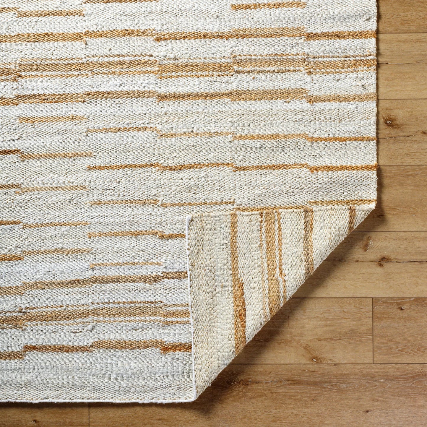 005 SI-2138334,SI-2138335,SI-2138336,SI-2138337 | Closeup | Kamey Rug - 496942 by Becki Owens x Livabliss in ivory, sandstone, wheat, beige, taupe. Made from jute in a unique style.