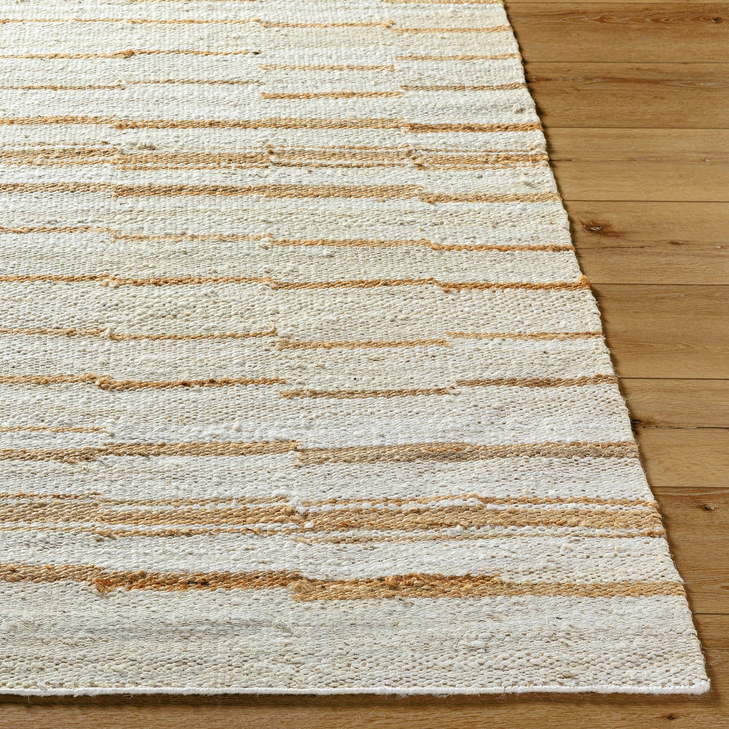004 SI-2138334,SI-2138335,SI-2138336,SI-2138337 | Closeup | Kamey Rug - 496942 by Becki Owens x Livabliss in ivory, sandstone, wheat, beige, taupe. Made from jute in a unique style.