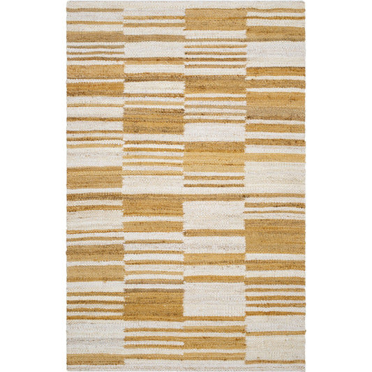 001 SI-2138338,SI-2138339,SI-2138341 | Primary Silo | Kamey BOKY-2307 Rug by Becki Owens x Livabliss in goldenrod, ivory, sandstone. Made from jute in a unique style.