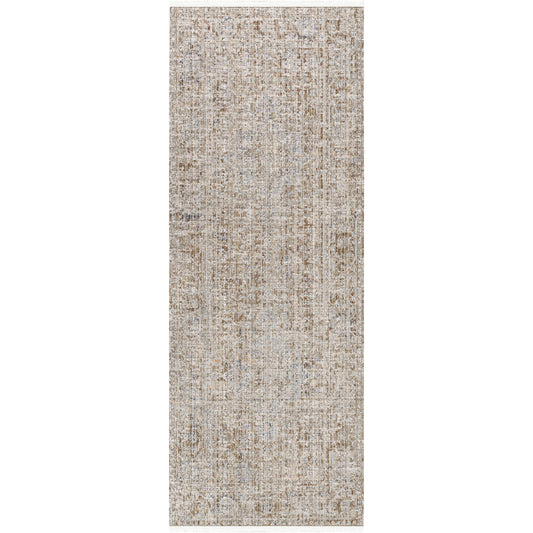 Margaret Rug - 490290 by Becki Owens x Livabliss in taupe, dark brown, gray, charcoal, brown. Made from face: 100% polyester, warp: 100% polypropylene in a unique style.