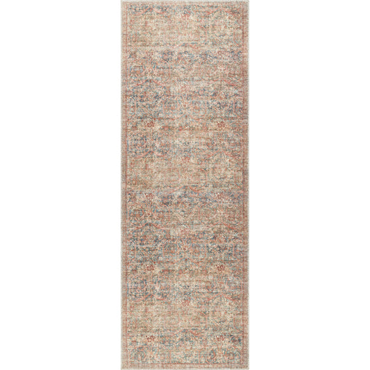 Marlene Rug - 490077 by Becki Owens x Livabliss in charcoal, olive, burgandy, burgundy, sage, ivory. Made from face: 100% polyester, warp: 100% cotton in a unique style.