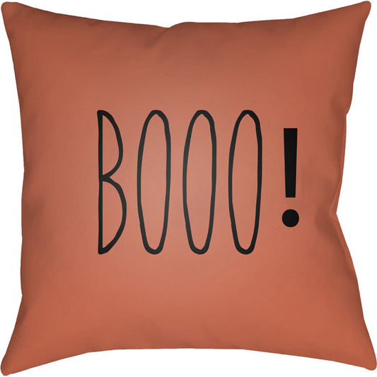 001 S-227365,S-227366 | Primary Silo | Boo Pillow - 7222 by Livabliss. Made from front: 100% polyester, back: 100% polyester in a traditional style.
