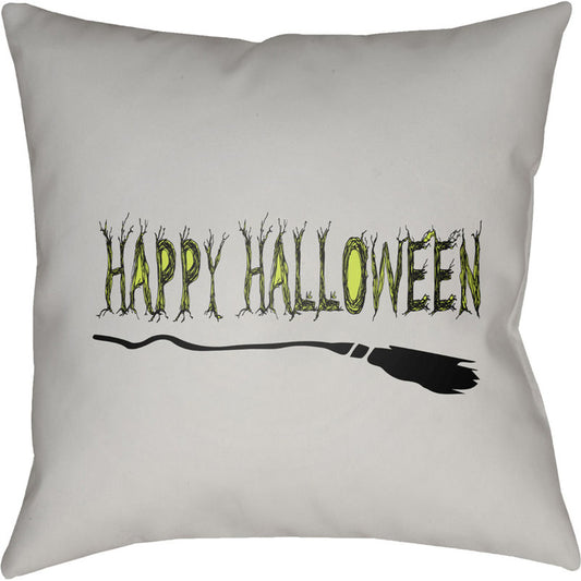 Boo Pillow - 13942 by Livabliss. Made from front: 100% polyester, back: 100% polyester in a modern style.
