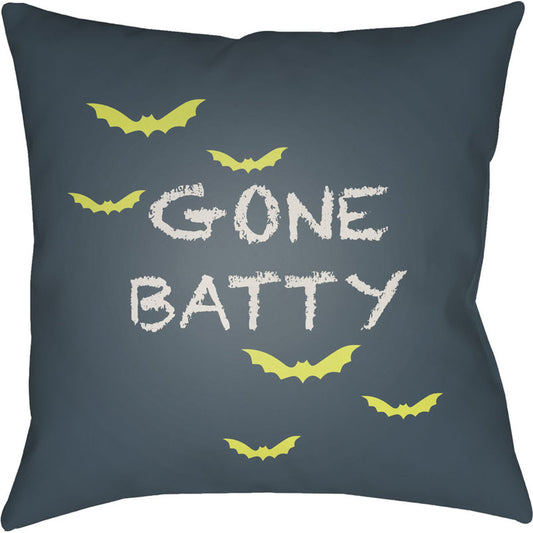 Boo Pillow - 15727 by Livabliss. Made from front: 100% polyester, back: 100% polyester in a modern style.