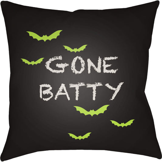 Boo Pillow - 15727 by Livabliss. Made from front: 100% polyester, back: 100% polyester in a modern style.