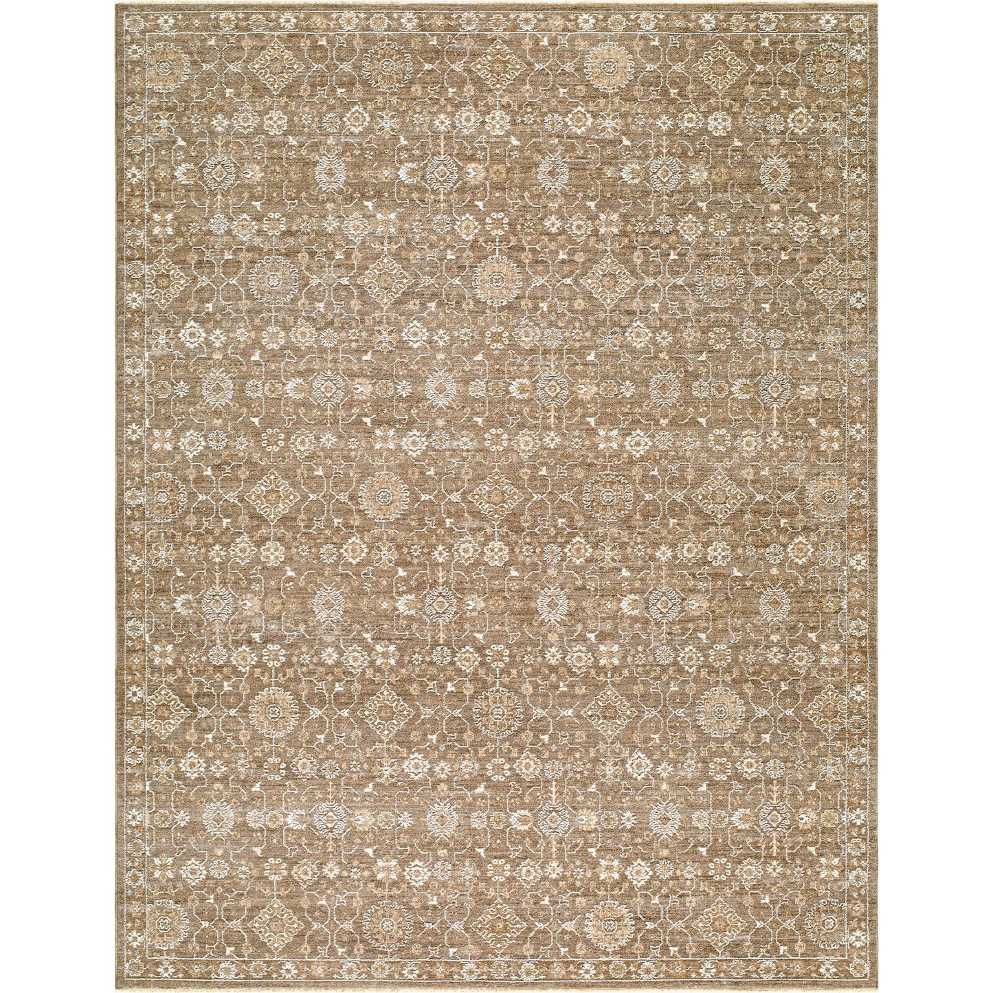 001 SI-2530349,SI-2530350,SI-2530351,SI-2530352,SI-2530353 | Primary Silo | Penny BOPE-2302 Rug by Becki Owens x Livabliss in tan, off, white, ivory, medium gray. Made from polyester in a unique style.