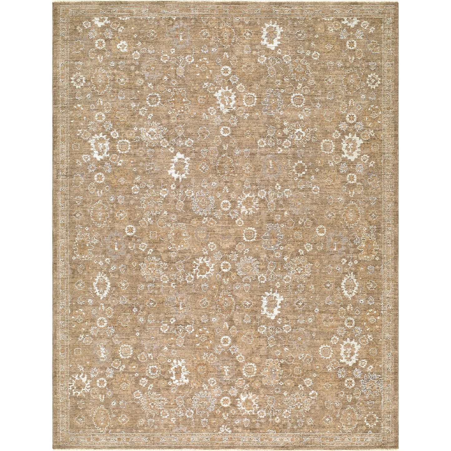 001 SI-2530379,SI-2530380,SI-2530381,SI-2530382,SI-2530383 | Primary Silo | Penny BOPE-2308 Rug by Becki Owens x Livabliss in tan, mustard, off, white, ivory. Made from polyester in a unique style.