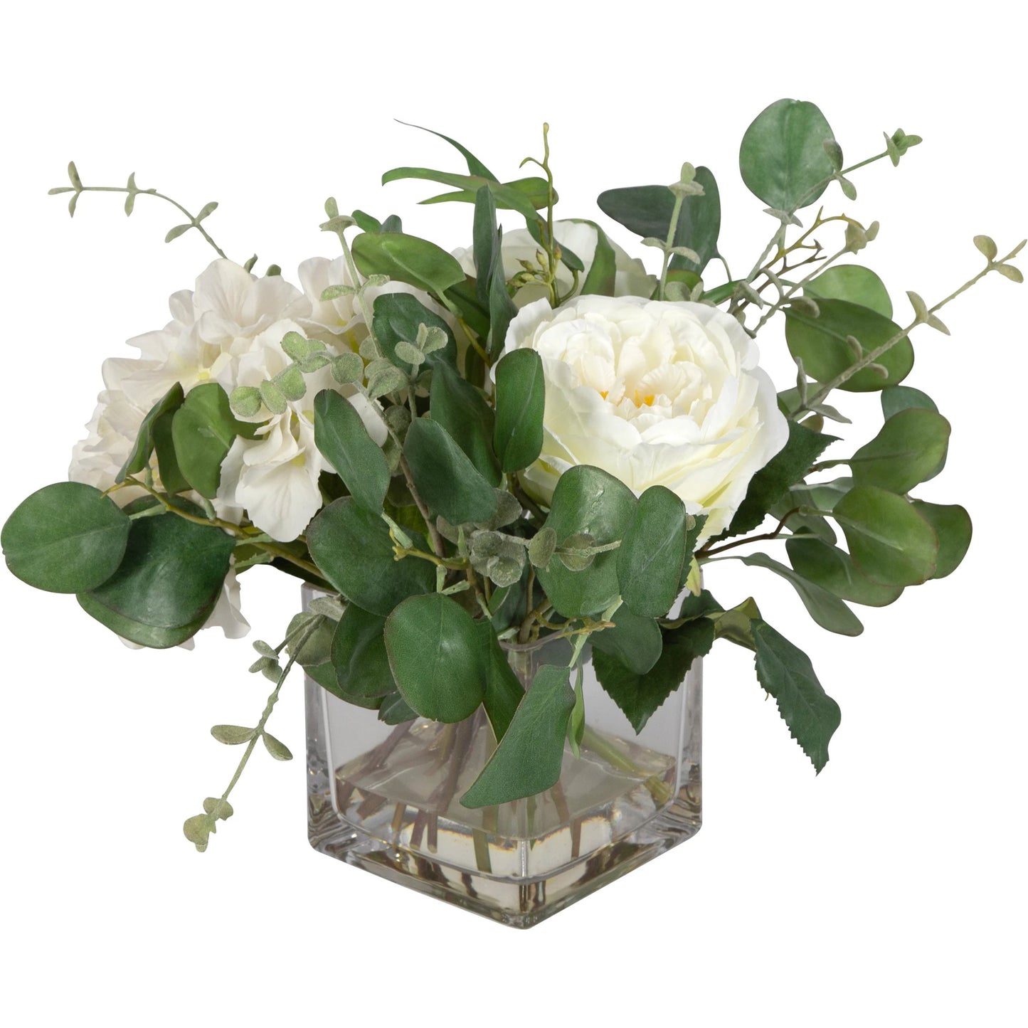 001 SI-2146908 | Primary Silo | Rosewood Garden Bouquet by Uttermost. Made from polyester, plastic, iron, glass, glue in a modern style.