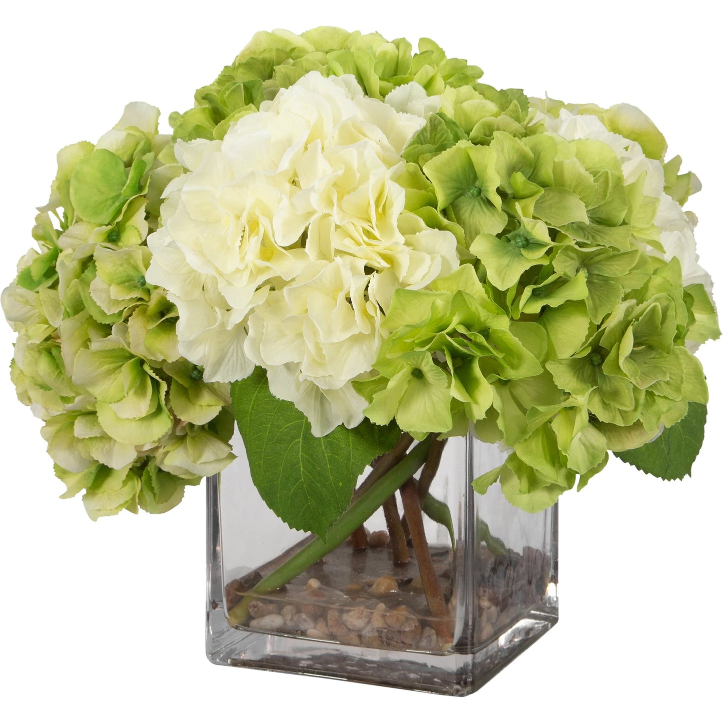 001 SI-2146911 | Primary Silo | Savannah Bouquet by Uttermost in white. Made from polyester, plastic, foam, rocks, glass in a modern style.