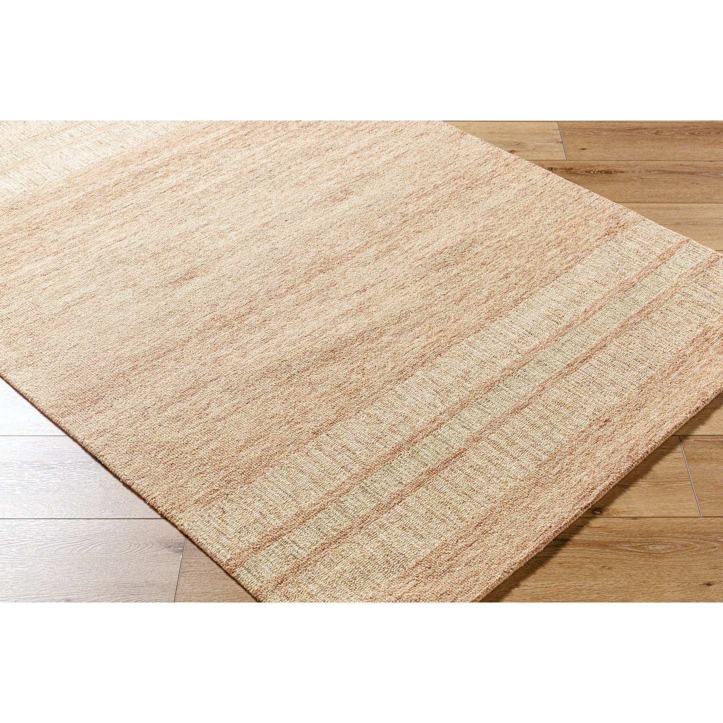 002 SI-2168051,SI-2168052,SI-2168053 | Closeup | Bournemouth Rug - 531000 by Livabliss in natural, khaki, camel, tan. Made from wool in a unique style.