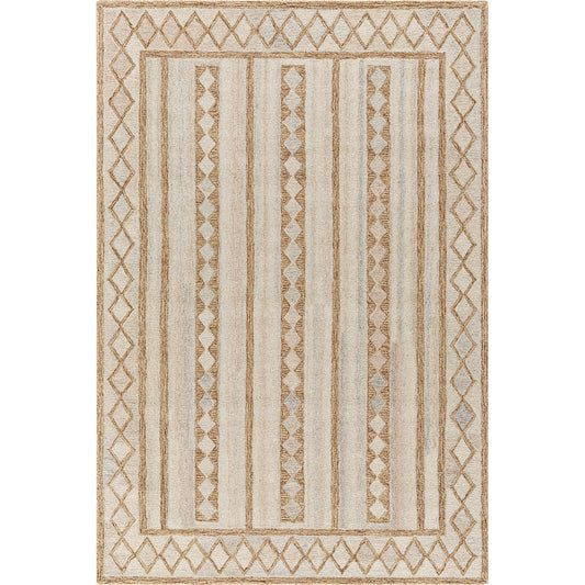 Bournemouth Rug - 531032 by Livabliss in beige, sandstone, taupe, ivory, slate gray. Made from wool in a unique style.