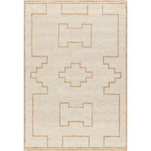 001 SI-2168066,SI-2168067,SI-2168068 | Primary Silo | Bournemouth BOT-2307 Rug by Livabliss in ivory, sandstone, beige. Made from wool in a unique style.