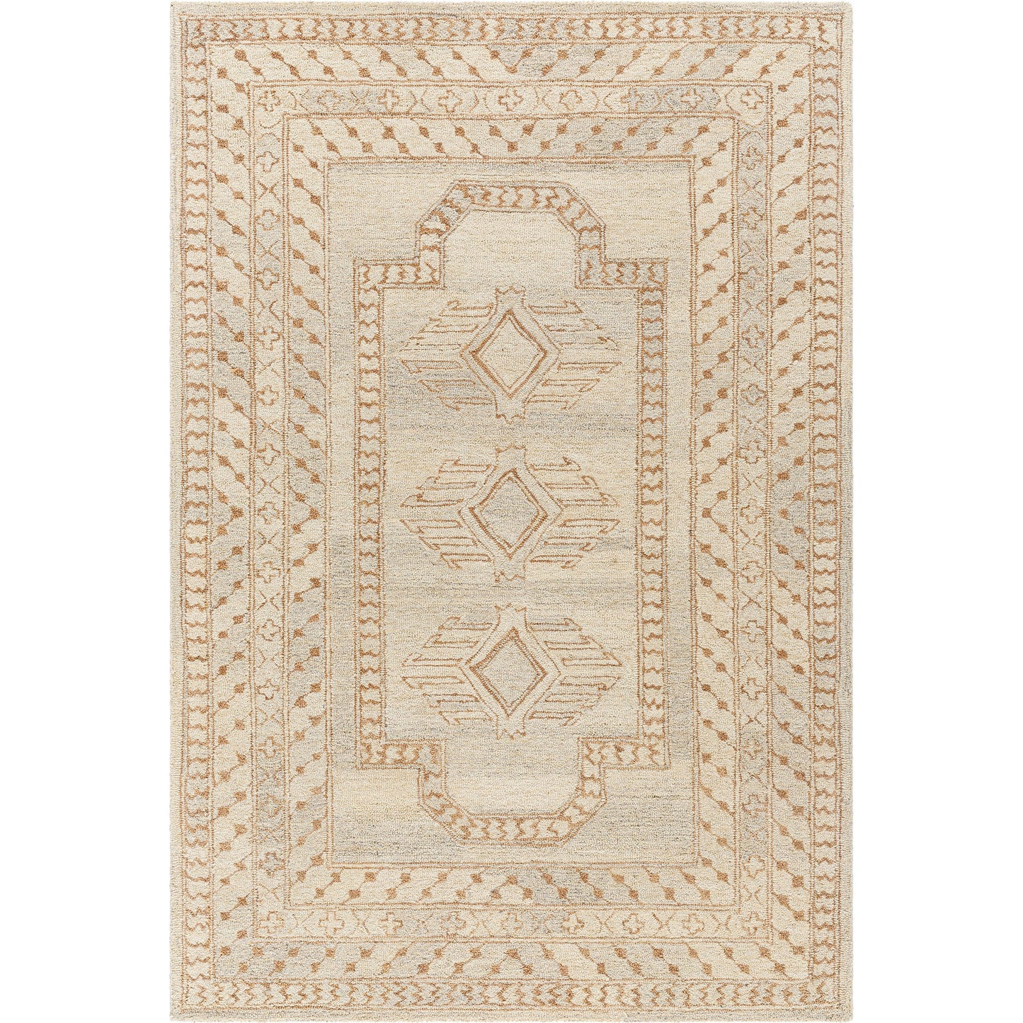 001 SI-2168090,SI-2168091,SI-2168092 | Primary Silo | Bournemouth Rug - 531120 by Livabliss in natural, pearl, khaki, prairie dust. Made from wool in a unique style.