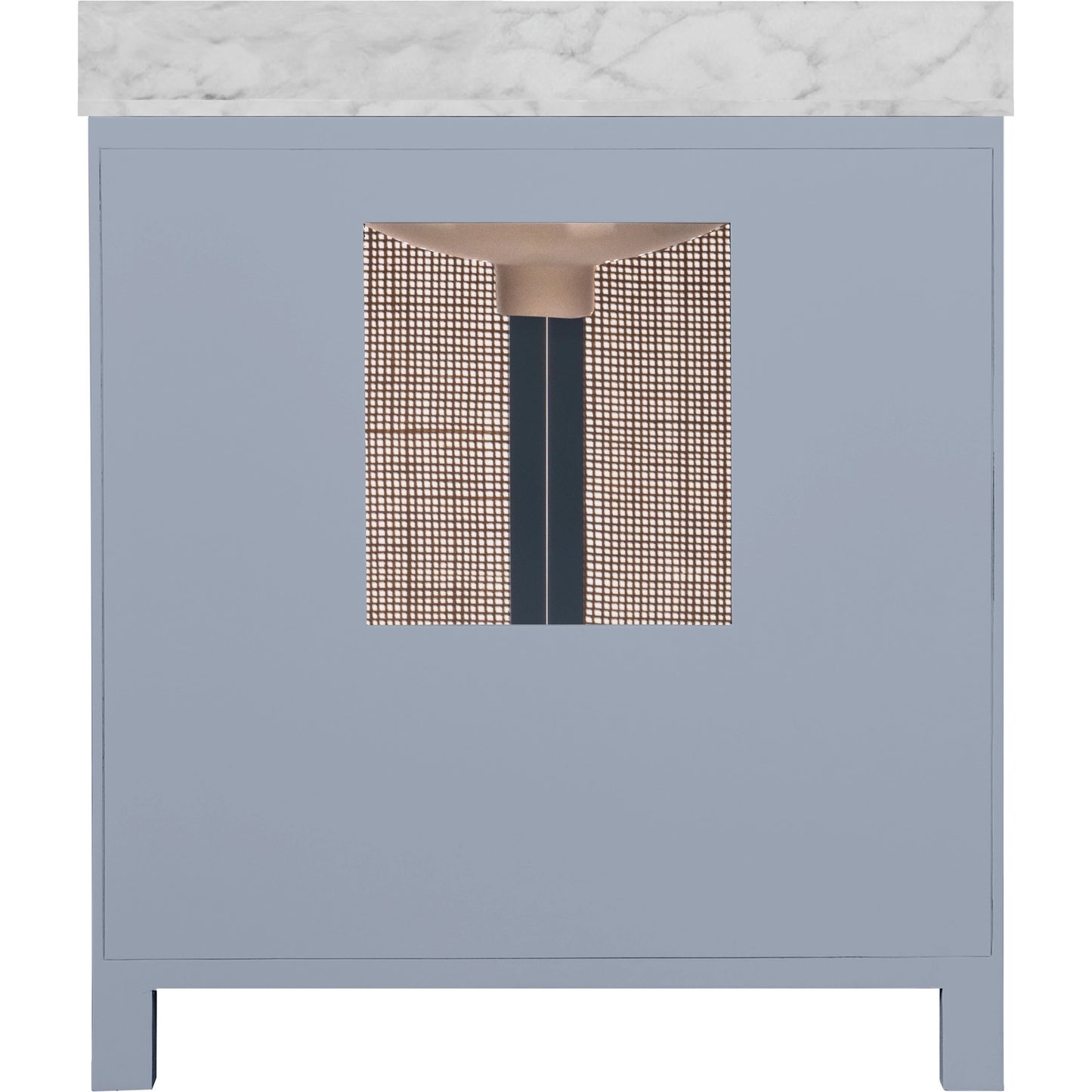 006 SI-2106301 | Additional Silo | Boyd Bath Vanity by Worlds Away. Made from hardwood solids, mdf, caning, metal, carrara marble, porcelain in a coastal style.
