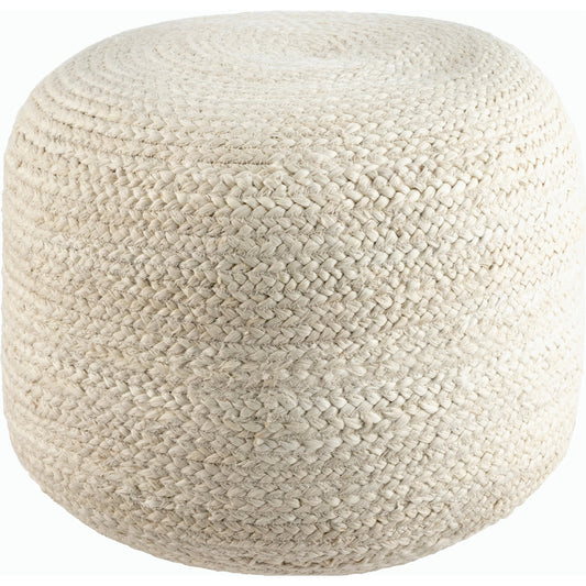Budapest Pouf - 487867 by Livabliss. Made from jute, polybeads in a cottage & farmhouse style.