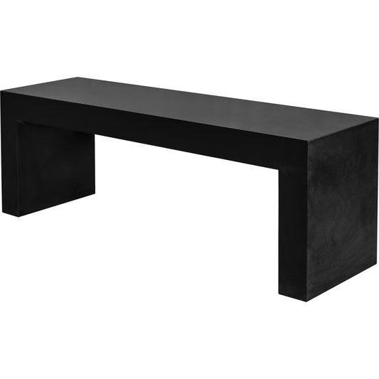 Lazarus Outdoor Bench by Moe's Home Collection in water based acrylic. Made from unique in a modern style.