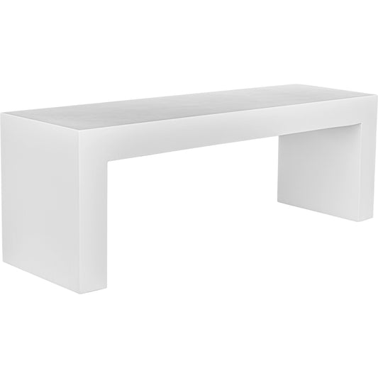 Lazarus Outdoor Bench by Moe's Home Collection in water based acrylic. Made from unique in a modern style.