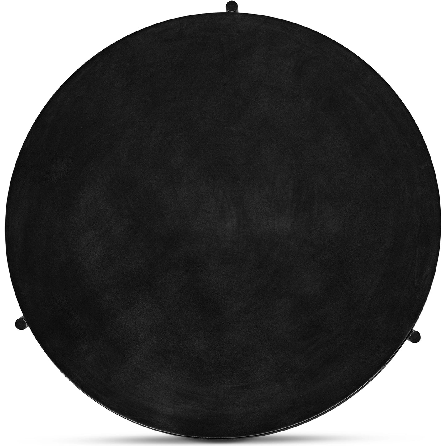 004 SI-2042626 | Additional Silo | Mendez Outdoor Coffee Table by Moe's Home Collection in black. Made from concrete top, steel legs in a modern style.
