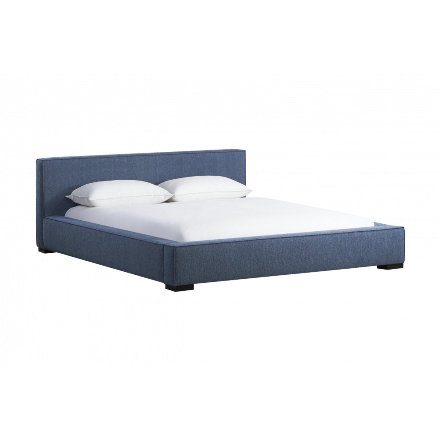004 SI-2130649,SI-2130650 | Primary Silo | Zest Wide Upholstered Bed by Zest. Made from rubberwood, fabric in a modern style.