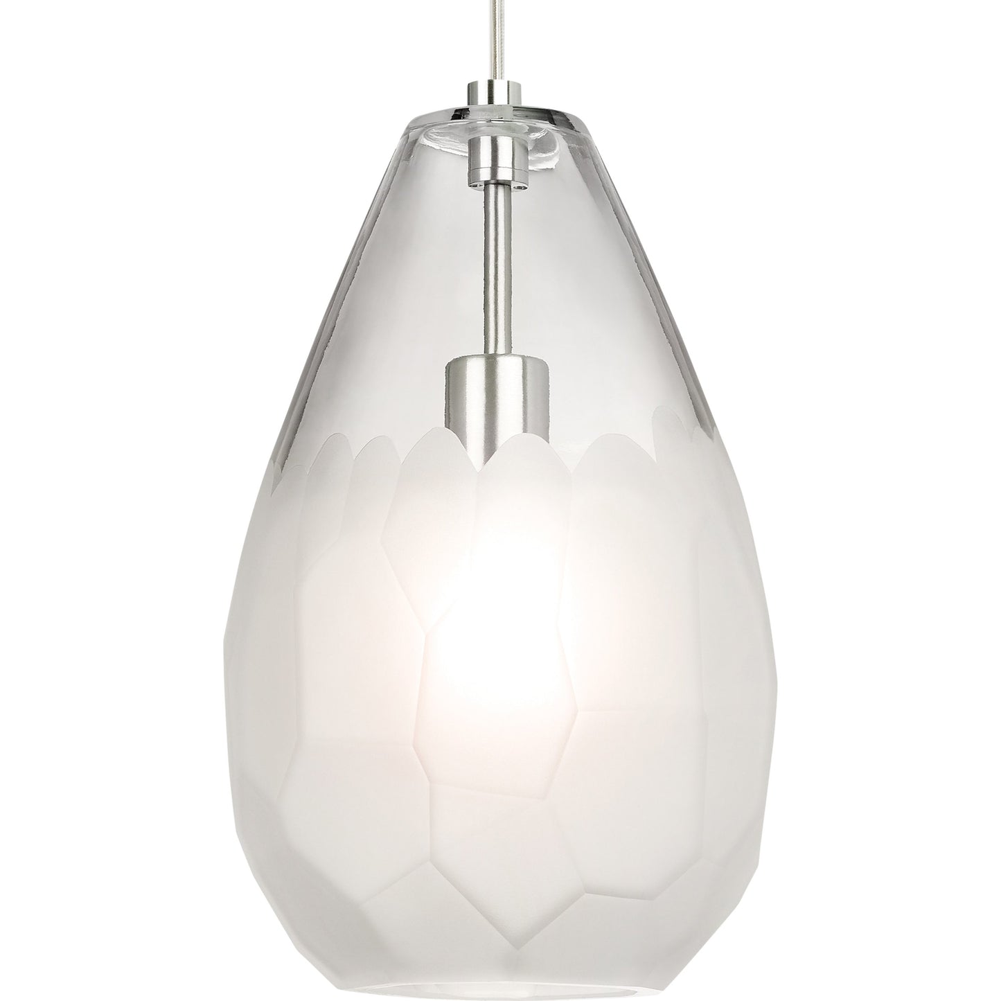 003 SR-806858 | Additional Silo | Briolette Pendant by Tech Lighting. Made from glass in a modern style.