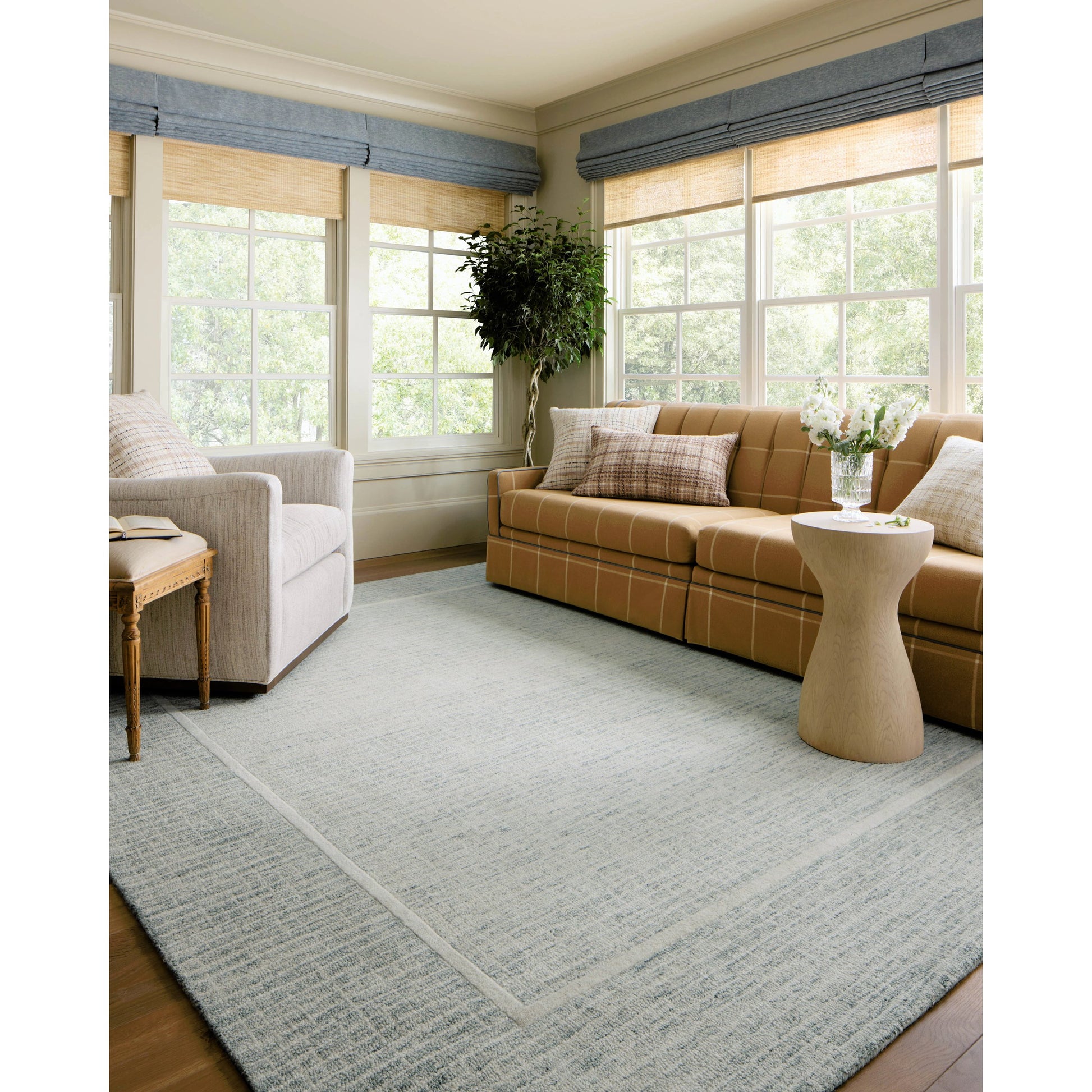Briggs BRG-01 Rug by Chris Loves Julia x Loloi. Made from 100% wool in a unique style.