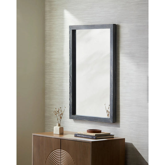 Brooklynn Accent Mirror by Livabliss in antiqued. Made from manufactured wood in a transitional style.