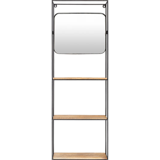 001 SI-1878201 | Primary Silo | Bronx - 29192 by Surya in black and matte. Made from metal, manufactured wood, wood in a modern style.