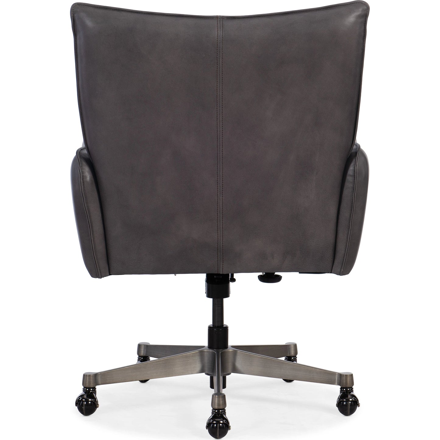 002 SI-1996359 | Additional Silo | Quinn Executive Swivel Tilt Chair by Hooker Furniture in denovo thunder. Made from leather (semi-aniline top grain) in a transitional style.