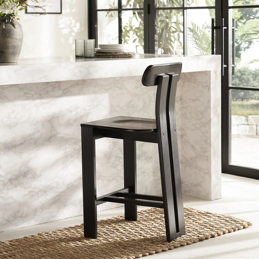 Cole Counter Stool by HedgeApple Essentials. Made from rubber in a transitional style.