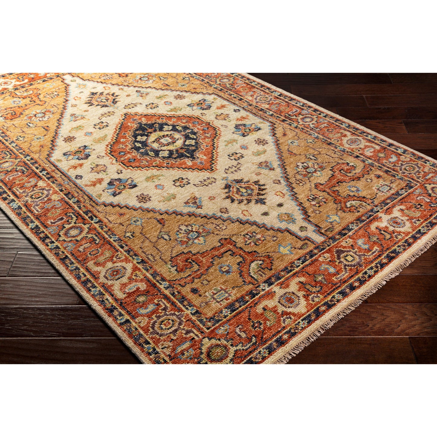 005 SI-1877790,SI-1877791,SI-1877792,SI-1877794 | Closeup | Biscayne Rug - 23598 by Surya. Made from 100% new zealand wool in a unique style.