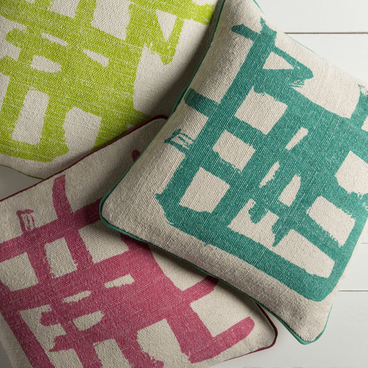 Bristle Pillow - 7562 by Surya. Made from 100% cotton in a eclectic & global style.