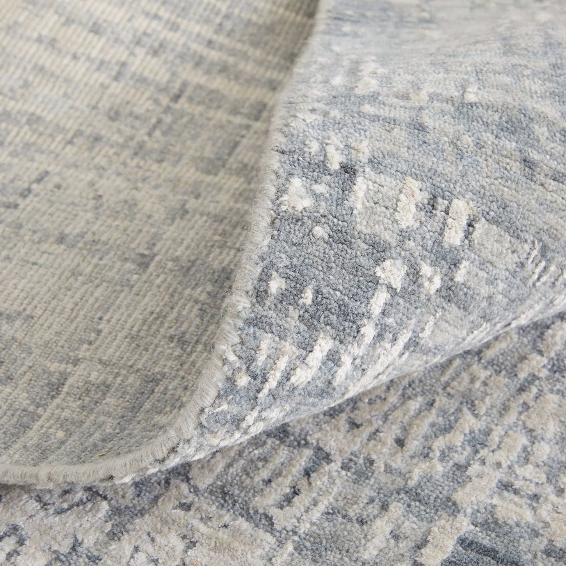 Eastfield Rug - 69A1F by Feizy in gray. Made from wool, viscose in a unique style.