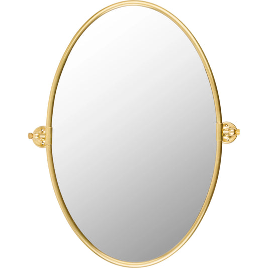 001 SI-1948538 | Primary Silo | Burnish Oval Mirror - 32895 by Surya in antiqued. Made from substrate: manufactured wood in a modern style.